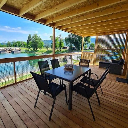 Deluxe Lake View Mobile Homes With Thermal Riviera Tickets Brežice Екстериор снимка