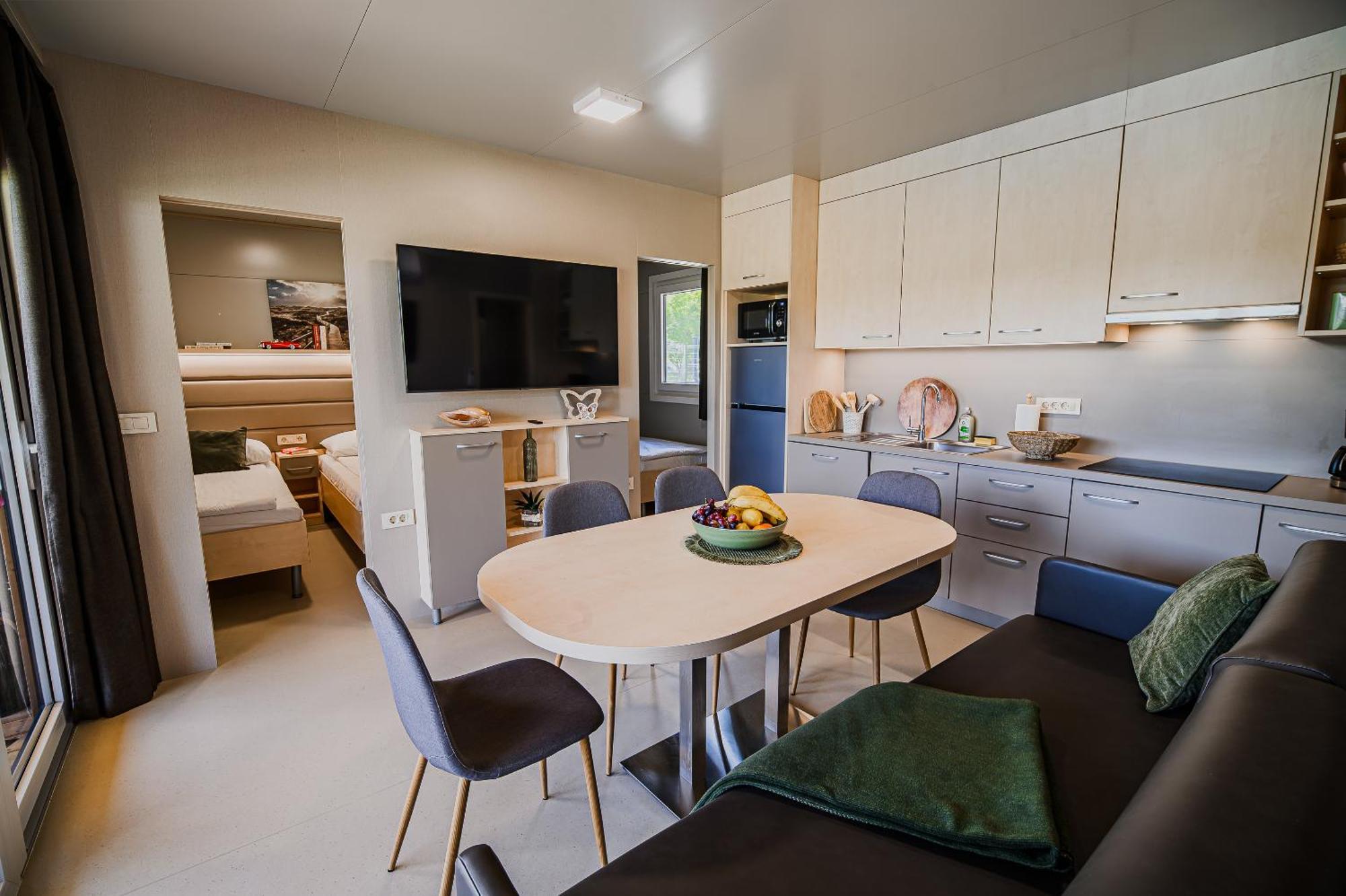 Deluxe Lake View Mobile Homes With Thermal Riviera Tickets Чатеж об Сави Екстериор снимка